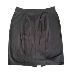 Cato Black Pencil Skirt‎ Size 16W Business Casual Professional Office Career